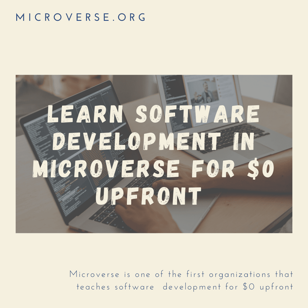 Learn Software Development For $0 Upfront In Microverse